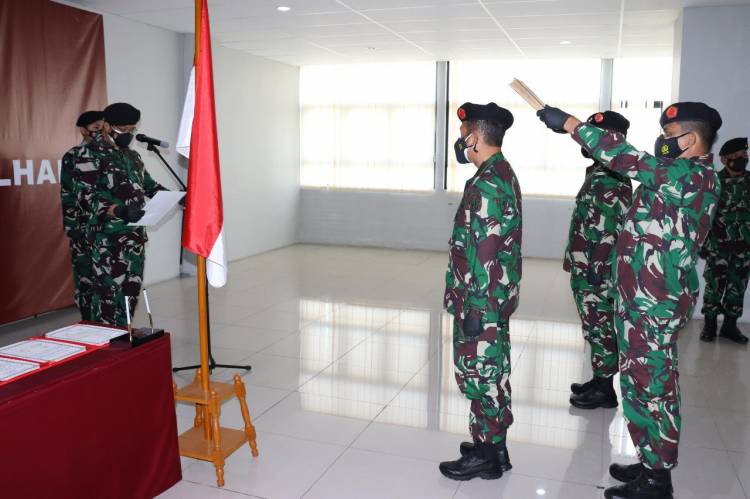 Pangkogabwilhan II Pimpin Sertijab Kepala Staf Kogabwilhan II