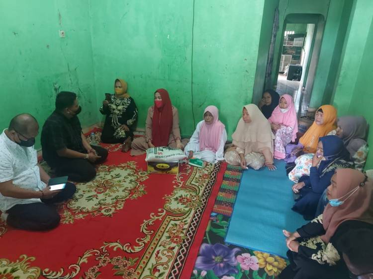 Ketua JMSI Sumut Sampaikan Belansungkawa untuk Bonia Istri Almarhum Masal