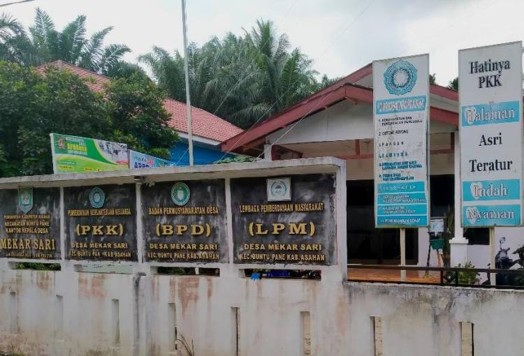 Desa Mekar Sari Kecamatan Buntu Pane Jelang Pilkades Sudah Mulai Menghangat .