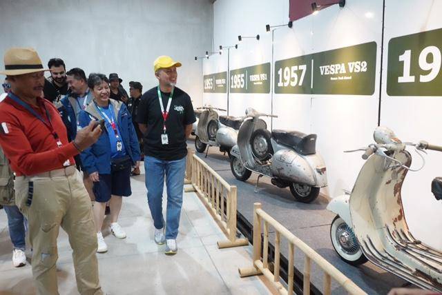 Musa Rajekshah Resmikan Museum Vespa VWD 2022 Bali