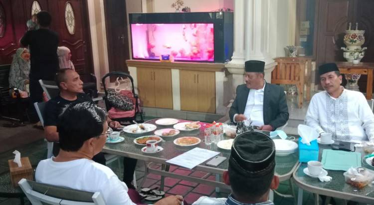 Datangi Kediamannya, IKA BKPRMI Sumut Disambut Hangat Gubernur Sumatera Utara