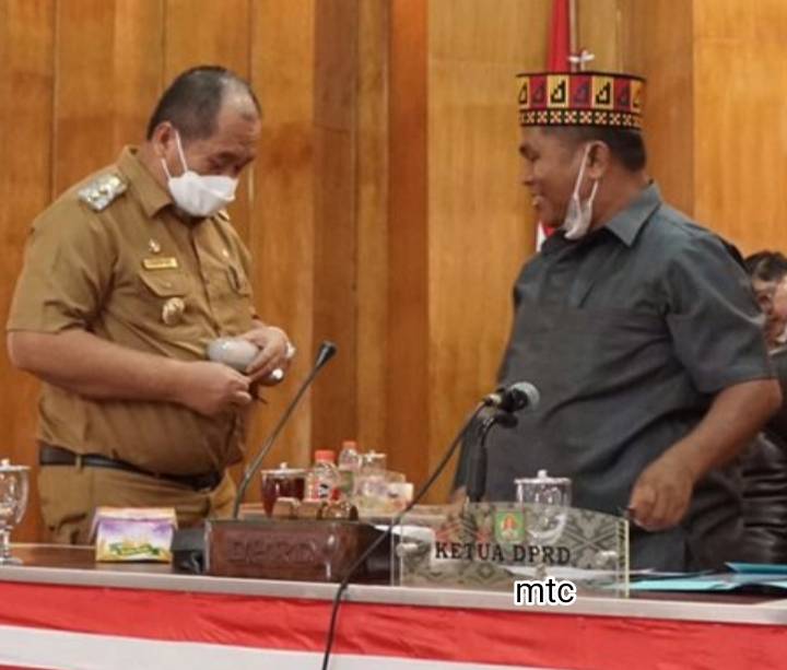 Pemkab Asahan Bacakan LPJ APBD TA 2021