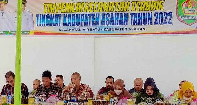 Assisten I Pemkab Asahan Melakukan Penilaian Kecamatan Terbaik