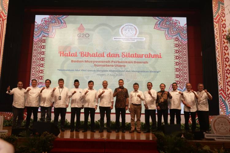 Halal Bihalal BMPD Sumut, Musa Rajekshah: Momentum Kuatkan Sinergi Bangkitkan Ekonomi Sumut