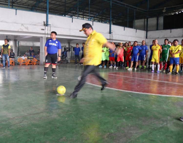 Kecamatan Medan Timur Gelar Pertandingan Futsal Guna meriahkan HUT ke-432 Kota Medan