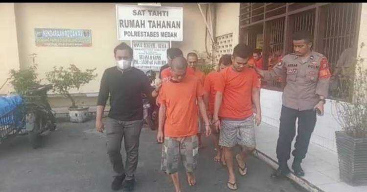 Ciptakan Rasa Aman, 107 Pelaku Kejahatan Jalanan Diringkus Satreskrim Polrestabes Medan