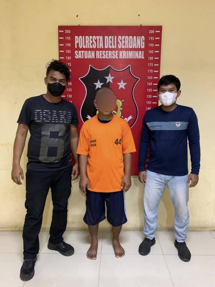 Berulang Kali Curanmor, Pria Kuli Bangunan Diringkus Polresta Deli Serdang