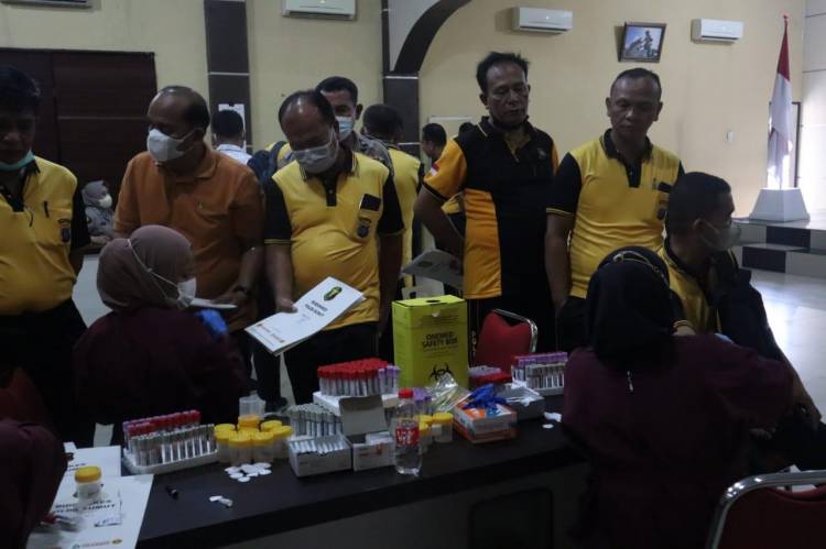 Polres Sergai Laksanakan Rikkes Berkala