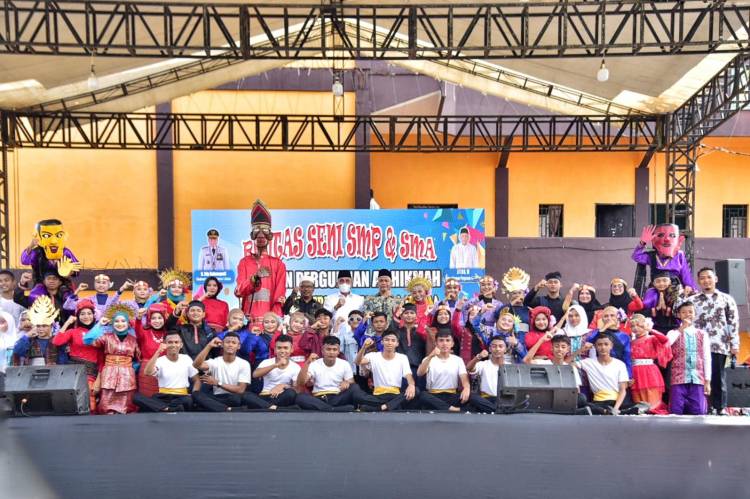 Hadiri Pentas Seni Siswa Yayasan Perguruan Al- Hikmah Marelan, Gubsu : Hindari Kenakalan Remaja dan Ingat Kepada Tuhan