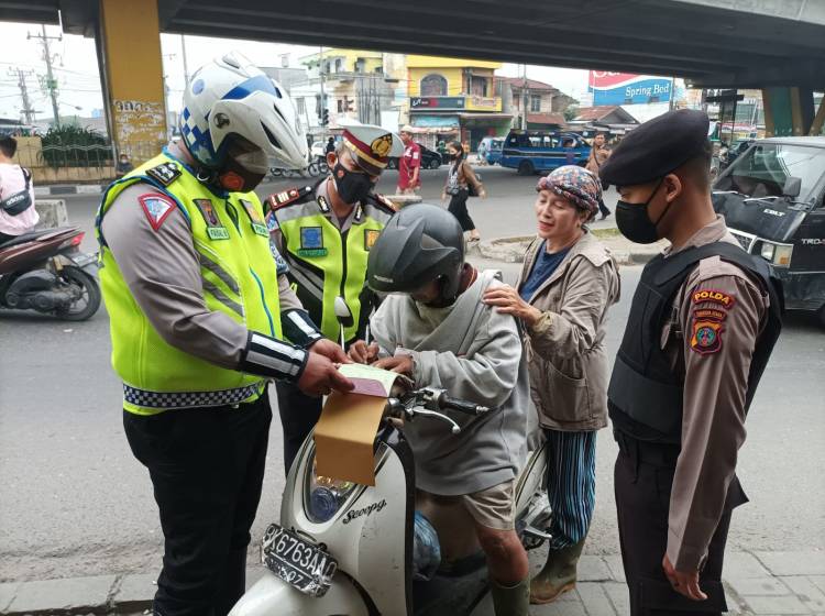 Hari Ketiga Ops Patuh Toba 2022, Warga Medan Masih Lakukan Pelanggaran Lalu Lintas