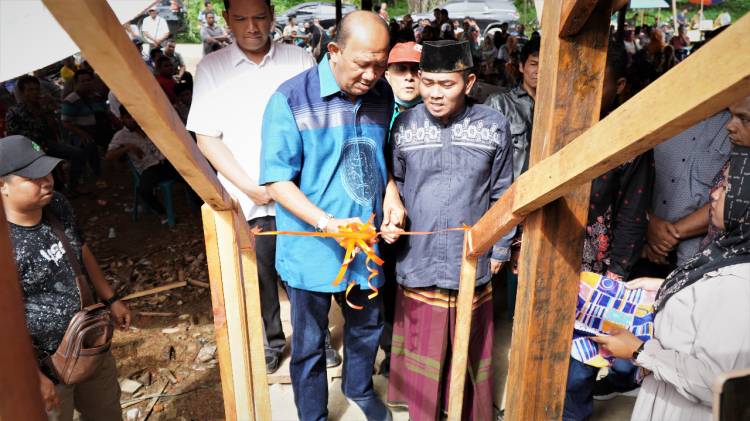 Warga Antusias Resmikan Rumah Aspirasi Bang Ondim