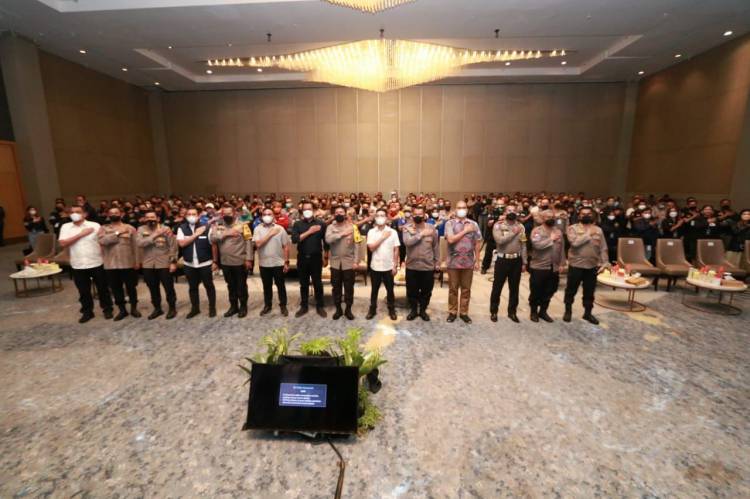 Polda Jatim gelar Deklarasi Anti Hoax dan Bijak Bermedsos, diikuti Netizen Jawa Timur