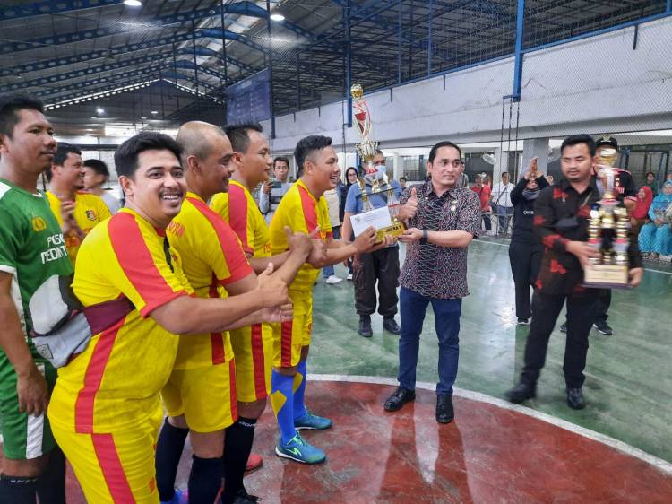 Polsek Medan Timur Juara Turnamen Futsal