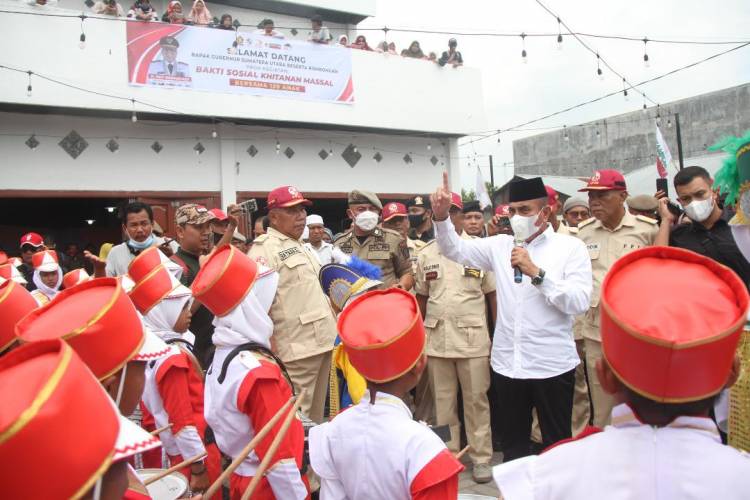 Edy Rahmayadi Doakan Peserta Jadi Anak Soleh dan Berbakti Pada Orang Tua