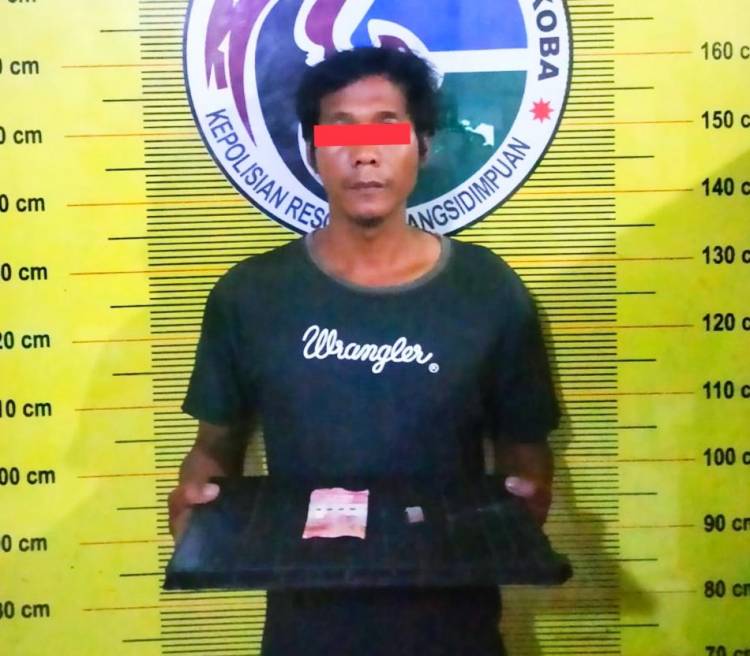 Memiliki Sabu MS Di Cegat Polisi Untuk Diamankan