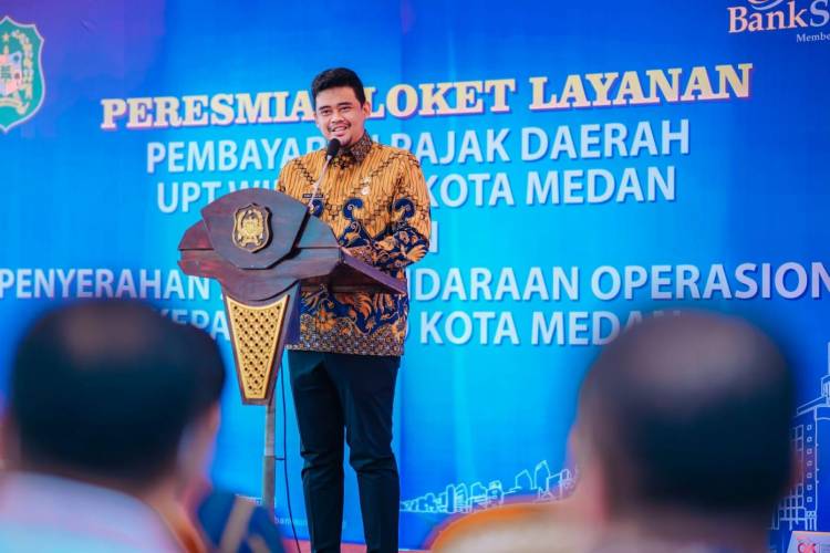 Lagi, BPPRD Hadir 4 Loket Pelayanan Pembayaran Pajak Daerah, Bobby Nasution : Semoga Optimalkan Peningkatan PAD