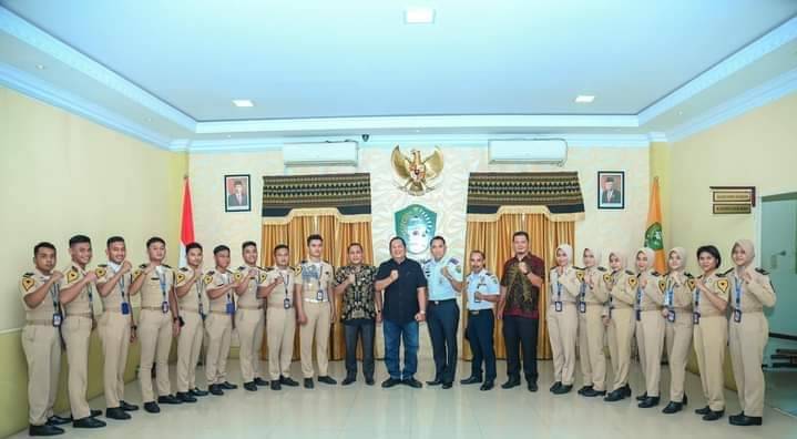 Taruna STTD Bekasi Silaturahmi ke Wali Kota Padangsidimpuan