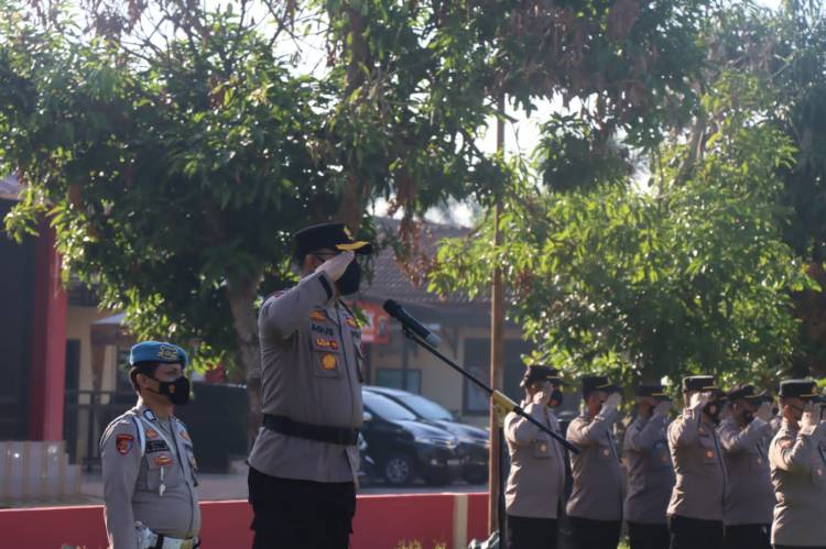 Polresta Deli Serdang Laksanakan Apel Gelar Pasukan Ops Patuh Toba 2022