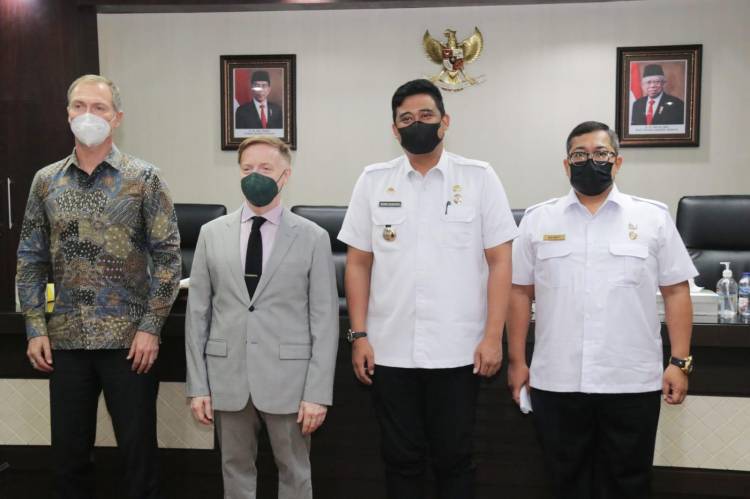 AS Tawarkan Program USAID ERAT, Bobby Nasution Sambut Baik, Ingin Medan Jadi Smart City