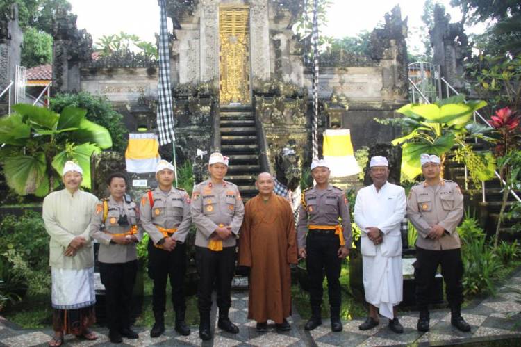 pembangunan vihara dan perayaan Galungan dan Kuningab di Setukpa Lemdiklat Polri