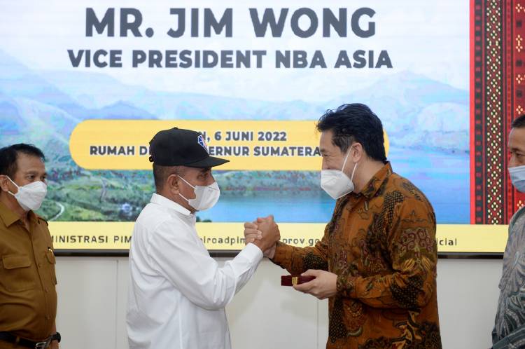 Pemprov Sumut Kolaborasi dengan NBA, Kampanyekan Bola Basket ke Anak-anak