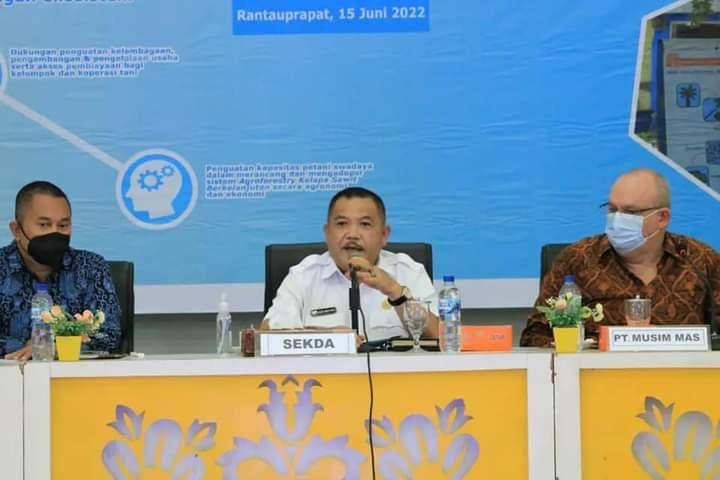 Sekda Labuhanbatu Buka Acara Kick Off Program BIPOSC