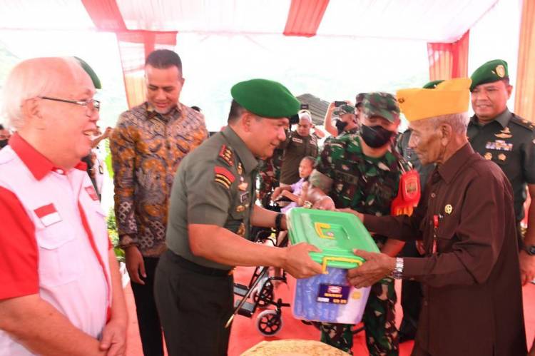 Sambut HUT ke-72, Kodam I/BB Gelar Bakti Sosial di Lapangan Benteng Medan