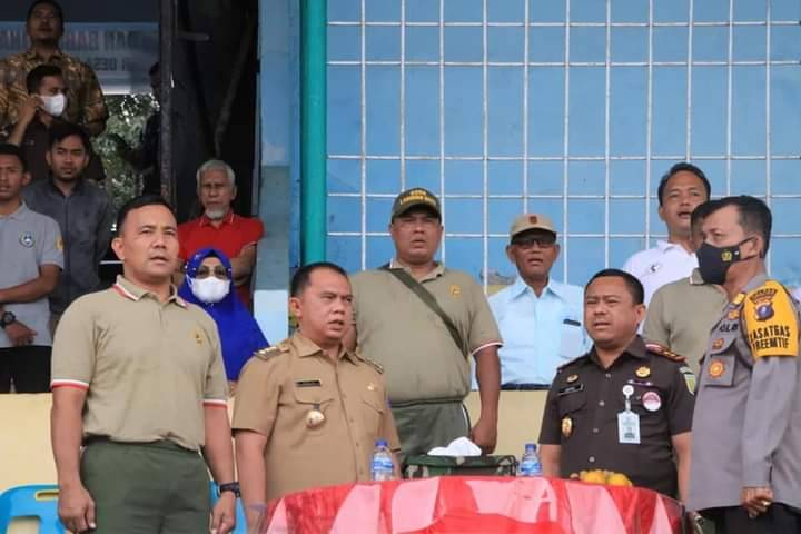Bupati Labuhanbatu Hadiri Pembukaan Turnamen Sepak Bola Piala Kasad