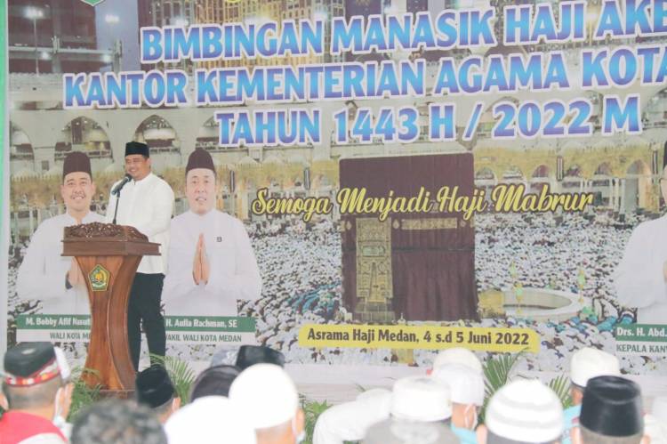 Bobby Nasution Minta 1.077 Calhaj Medan Fokus Laksanakan Ibadah Haji, Instruksikan Camat & Lurah Jaga Rumah Yang Ditinggalkan