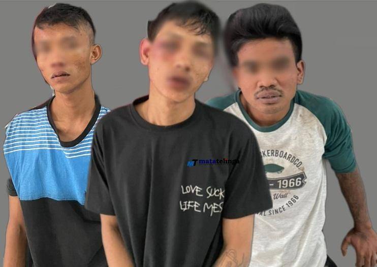 Timah Panas Tembus Betis Tiga Pelaku Tindak Pidana Kejahatan Curas