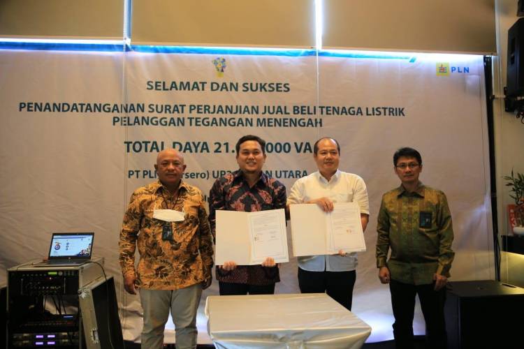 Peningkatan Produksi Sektor Bisnis dan Industri, PLN Sumut Siap Penuhi Kebutuhan Listrik 21 MVA