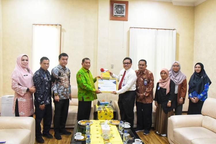 Pemerintah kabupaten Deli Serdang Terima Penghargaan Maturitas Level 3 SPIP Tahun 2022