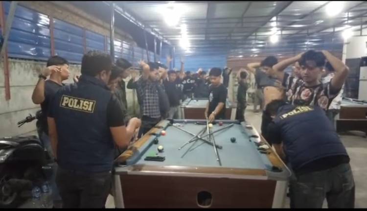 Guna Menekan Aksi Geng Motor, Kapolres Belawan Turun Kelapangan