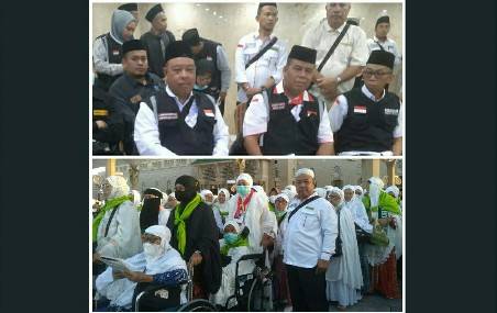Laporan Dari Tanah Suci :  Jemaah Calon Haji Asal Labuhanbatu Sudah Sampai Di Makkah, Satu Tinggal Di Madinah Karena Sakit
