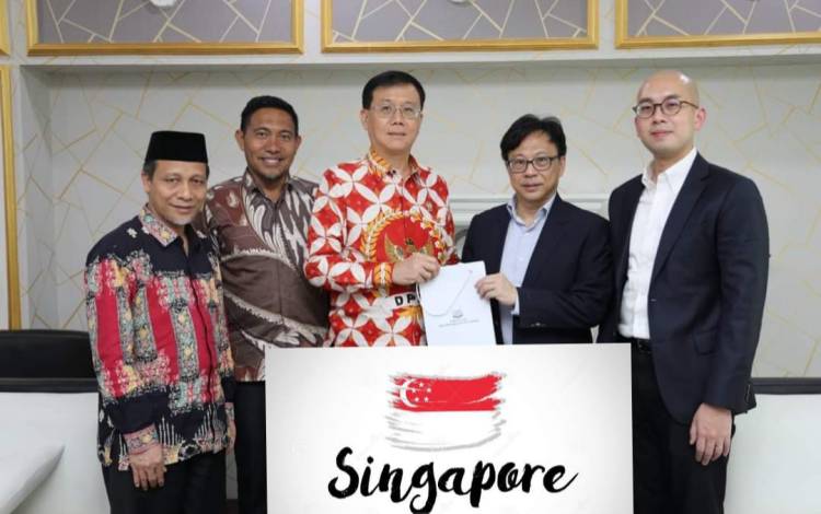 Terima Kunjungan Konsulat Singapura, Hasyim : Peluang Investasi Di Medan Utara Masih Banyak