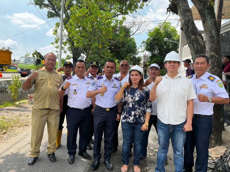 Wujudkan Medan Terang, Dishub Medan Pasang 569 Unit LPJU Baru di 21 Kecamatan
