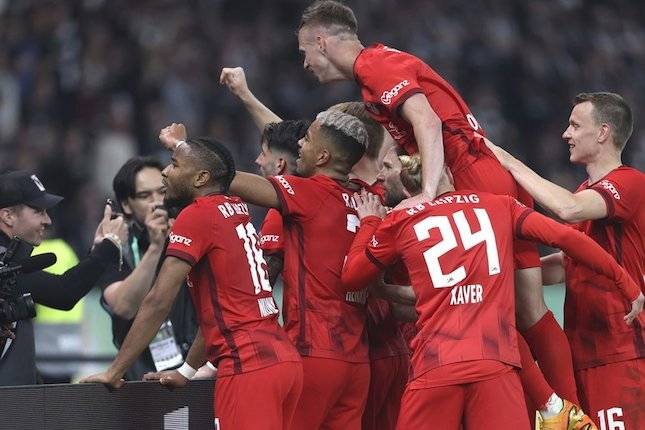 RB Leipzig Menang 2-0 atas Eintracht Frankfurt di Olympiastadion