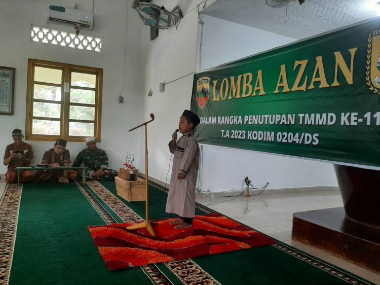 Inovasi Satgas TMMD Kodim Deliserdang Bangkitkan Kecintaan Anak pada Agama