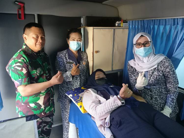 Kodim 0201/Medan Melaksanakan Kegiatan Program KB Kesehatan.