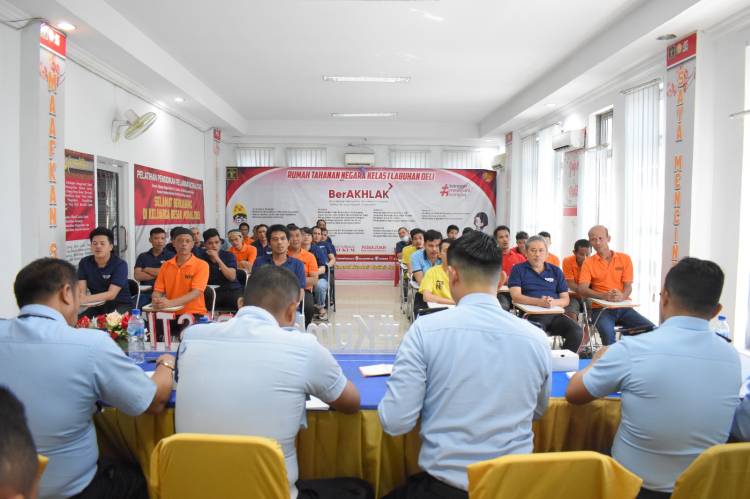 38 WBP Rutan Labuhan Deli Kembali Gelar Sidang TPP