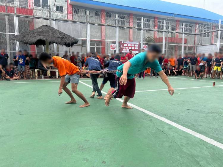 HUT Ke 77 Deli Serdang, Warga Binaan Ikuti Perlombaan