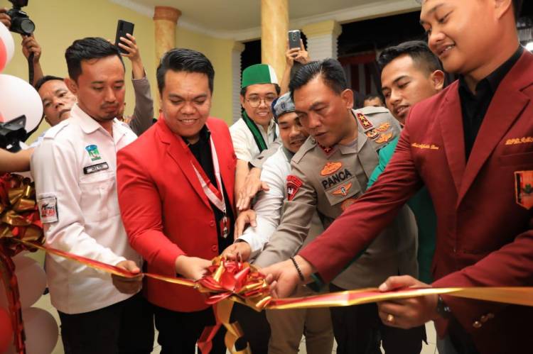 Resmikan Rumah Kebangsaan, Kapoldasu Berpesan Terus Semangat Rawat Kebhinekaan