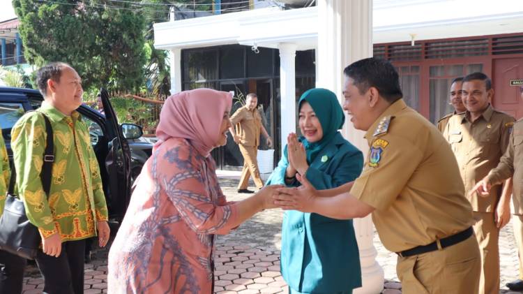 Pj. Walikota Tebingtinggi Terima Kunker TP PKK Pemprovsu