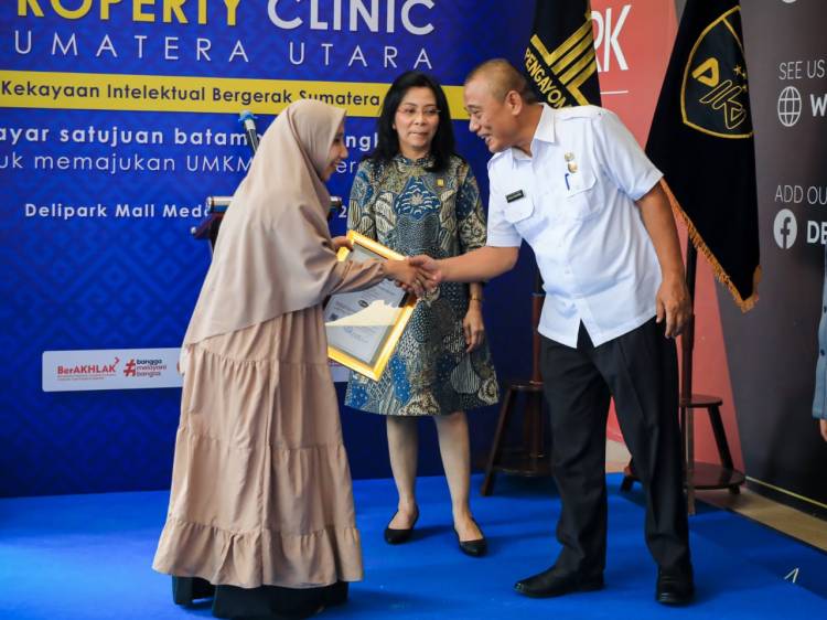 Walikota Berharap Pelaku Ekonomi Kreatif dapat Manfaat Mobile IP Clinic untuk Lindungi HaKI