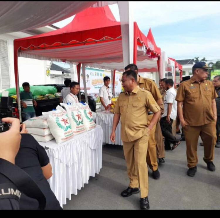 Pastikan Ketersediaan Pangan dan Keterjangkauan Harga, Sergai Launching Gerakan Pasar Murah