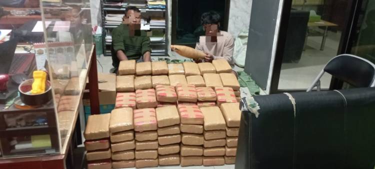 Tiga Kurir 135 Kg Ganja Ditangkap di Dua Lokasi, Hendak Diedarkan di Medan