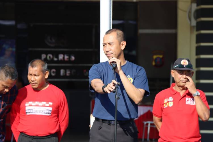 Kapolres Sergai Buka Turnamen Sepak bola U.12