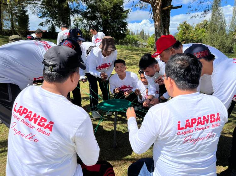 Lapas Pancur Batu Gelar Outbond  Kalapas : Ini mengurangi kepenatan.