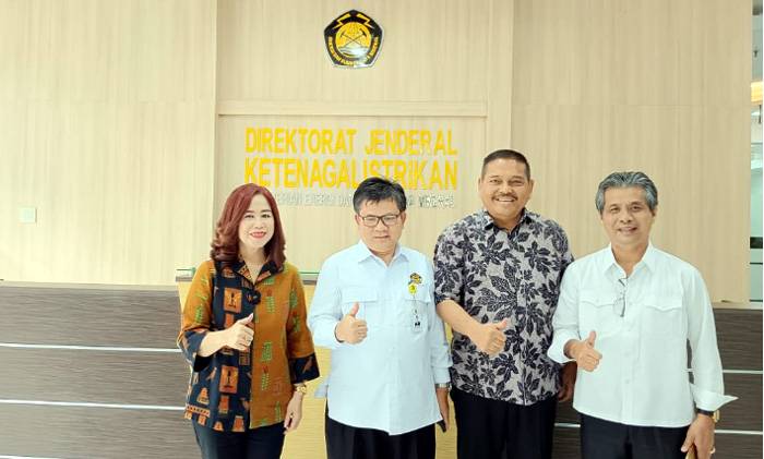 Temui Dirjen Kelistrikan, Parlindungan Purba dan KMPKNT Sampaikan Aspirasi Masyarakat Kepulauan Nias Jadi Terang