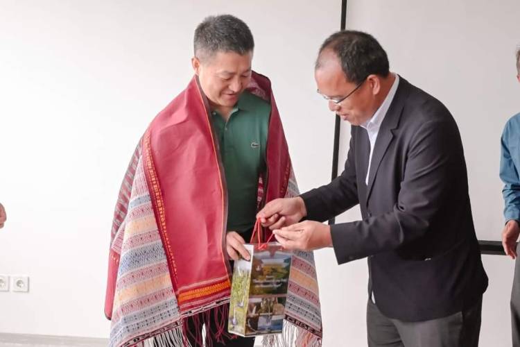 Bupati Humbahas Terima Kunjungan Duta Besar Tiongkok Untuk Indonesia di TSTH2 Pollung